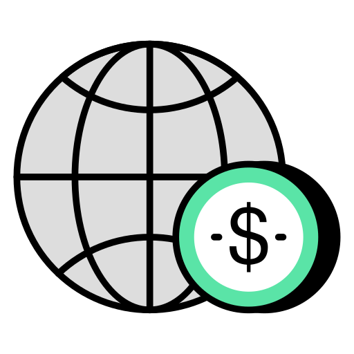 글로벌 경제 무료 아이콘