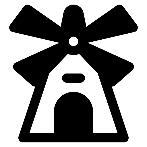 Windmill free icon