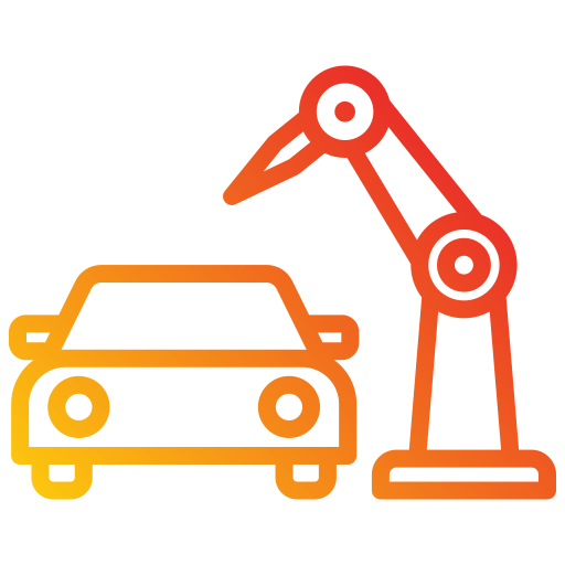 fabricación de automóviles icono gratis