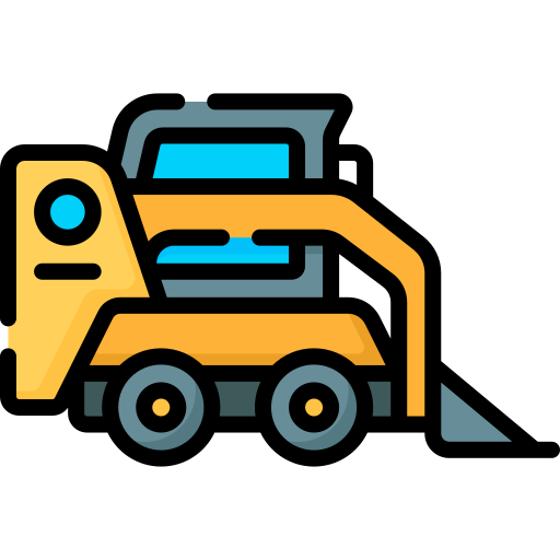 Skid steer loader free icon Skid steer loader free icon