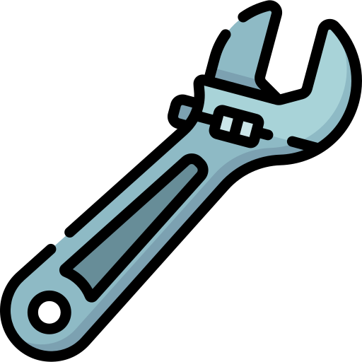 llave inglesa icono gratis