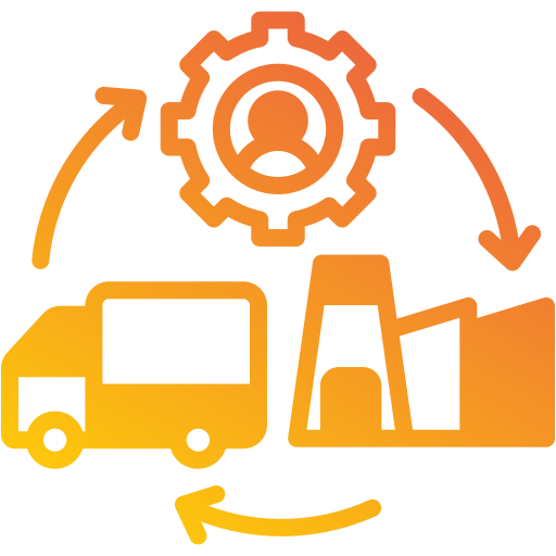 Supply chain - Free shipping and delivery icons