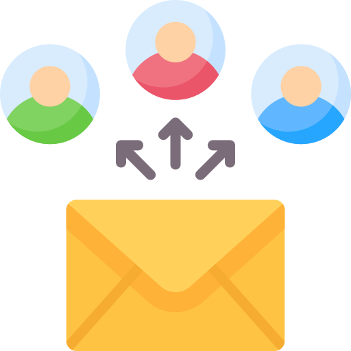 Email blast - Free arrows icons