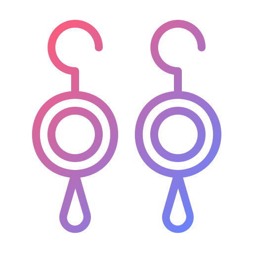 des boucles d'oreilles Icône gratuit des boucles d'oreilles Icône gratuit