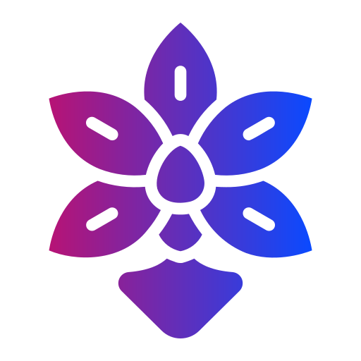 orquídea icono gratis