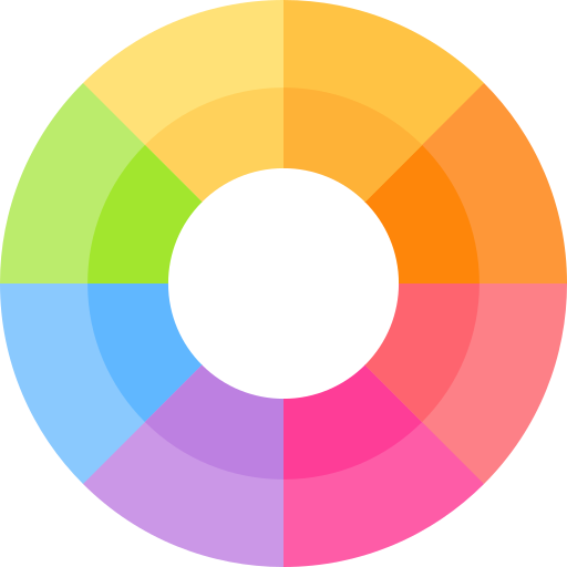 Color wheel - Free edit tools icons