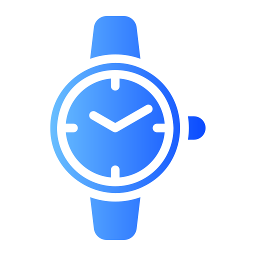 reloj de pulsera icono gratis