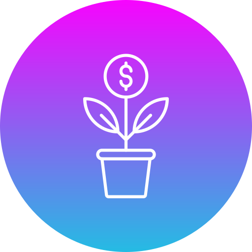 planta de dinheiro grátis ícone planta de dinheiro grátis ícone