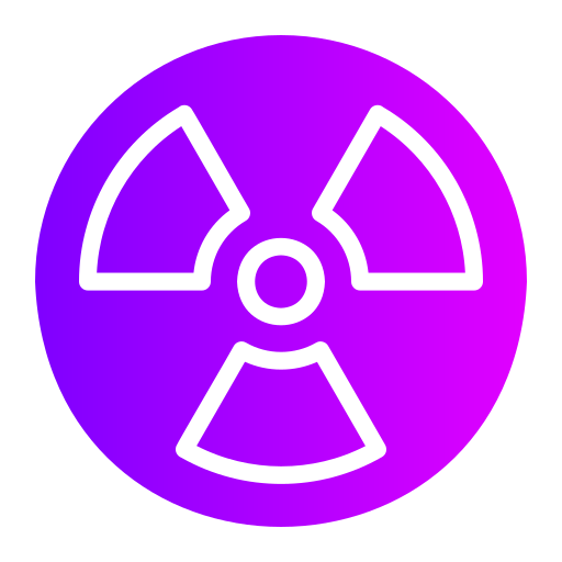 radioactif Icône gratuit