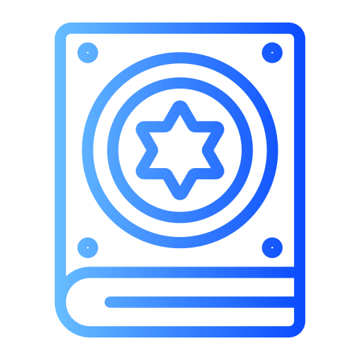 libro magico icono gratis