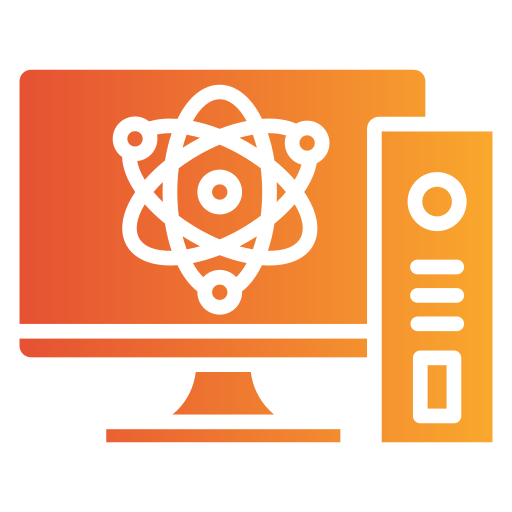 ciencias de la computación icono gratis