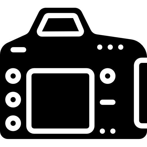 cámara fotográfica icono gratis