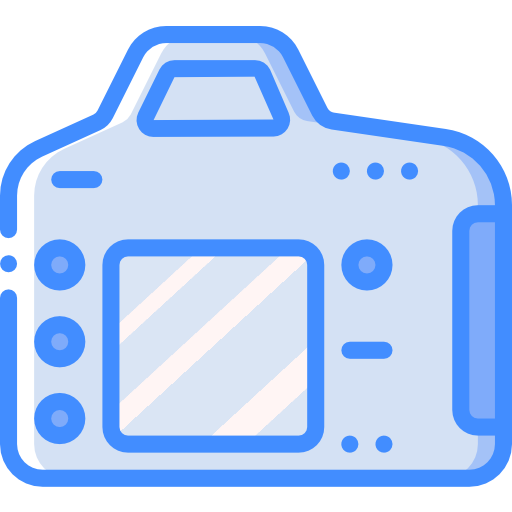 cámara fotográfica icono gratis