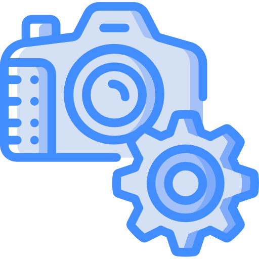 cámara fotográfica icono gratis