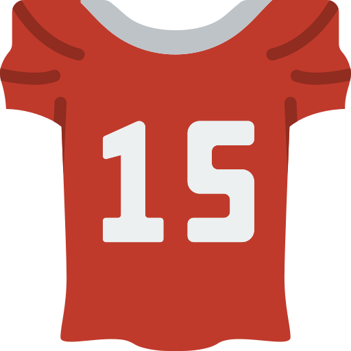 Red Football Jersey Clipart Transparent Background, Editable Jersey Design  In Red With Black And White Stripes, Jersey Design, Red And Black, White  PNG Image For Free Download