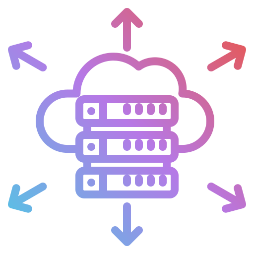 computación en la nube icono gratis