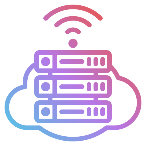 computación en la nube icono gratis