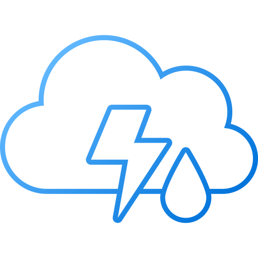 lluvia icono gratis