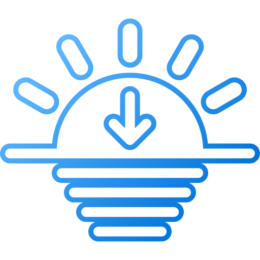 Закат бесплатно иконка
