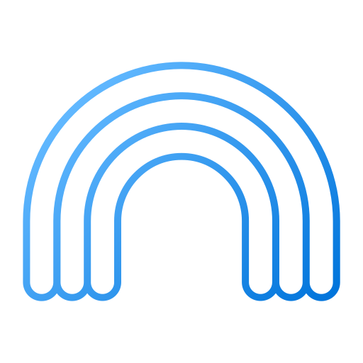 Радуга бесплатно иконка