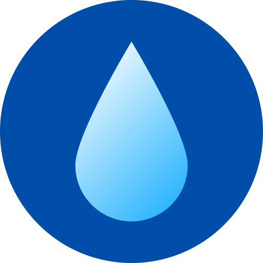 gota de agua icono gratis