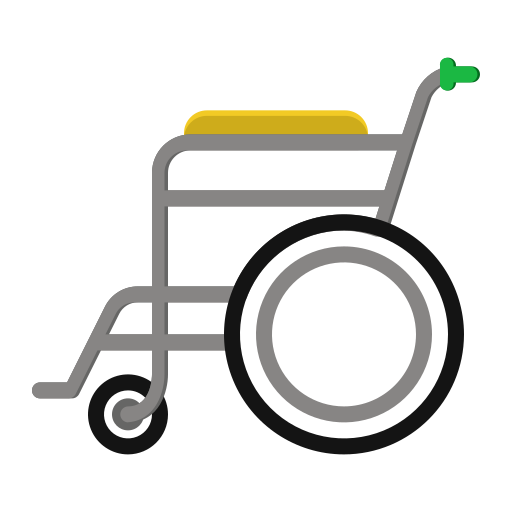 fauteuil roulant Icône gratuit