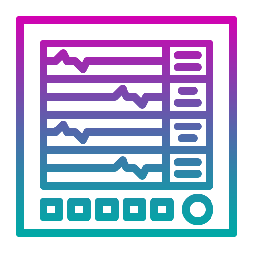 monitor de corazón icono gratis