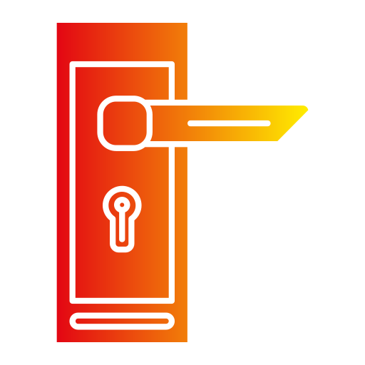 Door handle free icon Door handle free icon