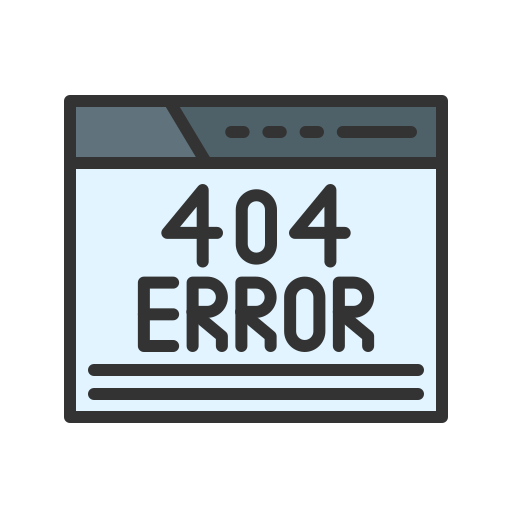 error 404 icono gratis