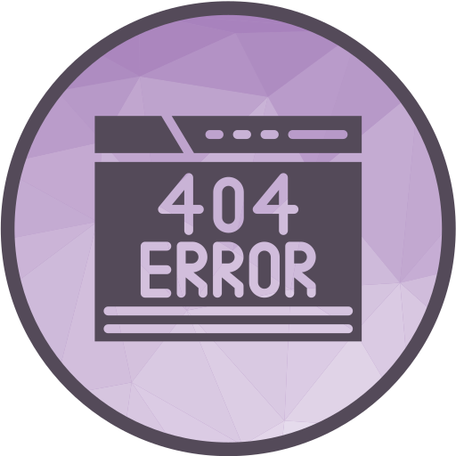 error 404 icono gratis