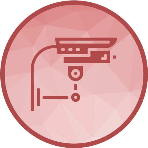 circuito cerrado de televisión icono gratis