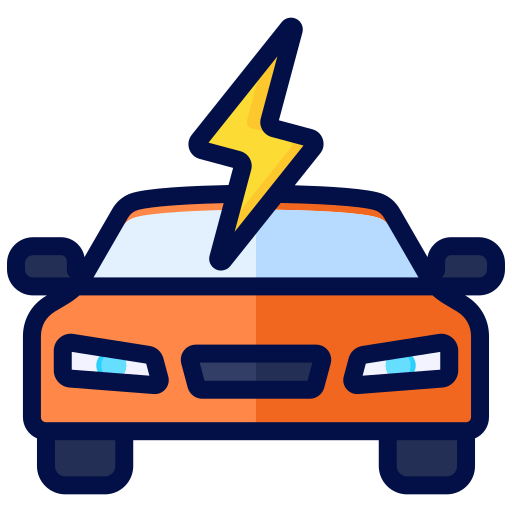 carro elétrico grátis ícone