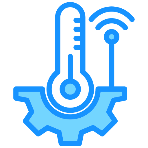 temperatura inteligente icono gratis