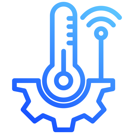 temperatura inteligente icono gratis