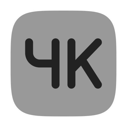 4k icono gratis