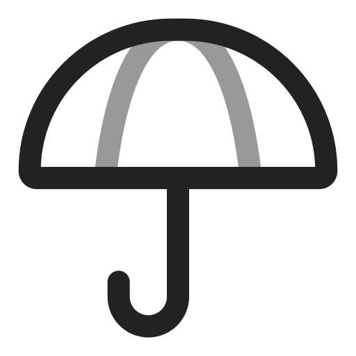 parapluie Icône gratuit parapluie Icône gratuit