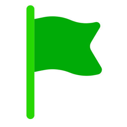 Flag free icon