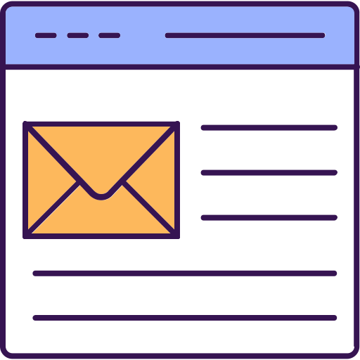 correo web icono gratis