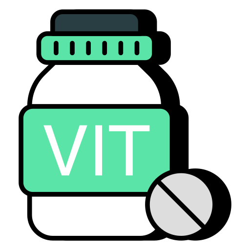 Vitamin free icon