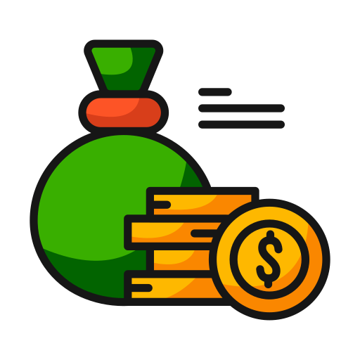 돈 가방 무료 아이콘