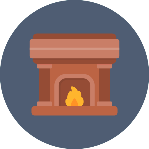 chimenea icono gratis