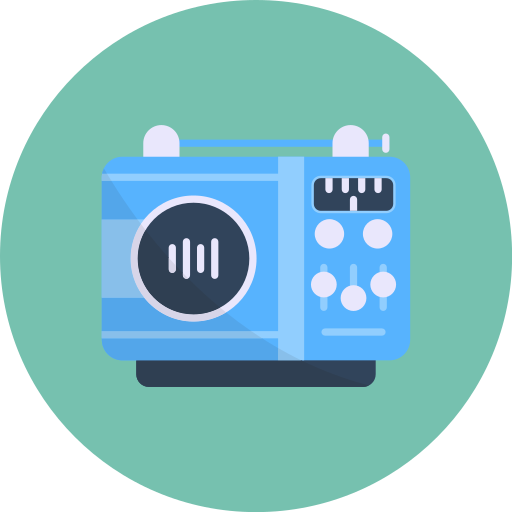 라디오 무료 아이콘