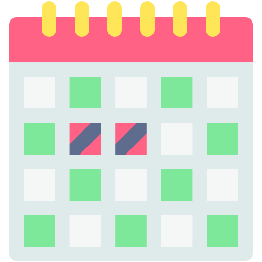calendrier Icône gratuit calendrier Icône gratuit