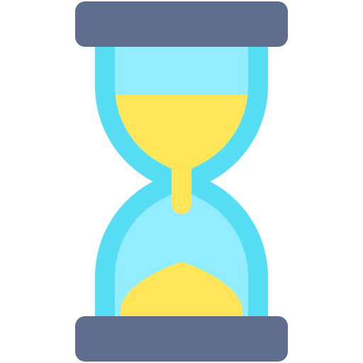 reloj de arena icono gratis