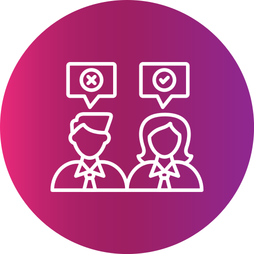 candidato icono gratis