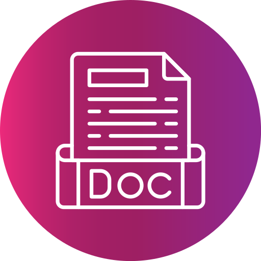 formato de archivo de documento icono gratis