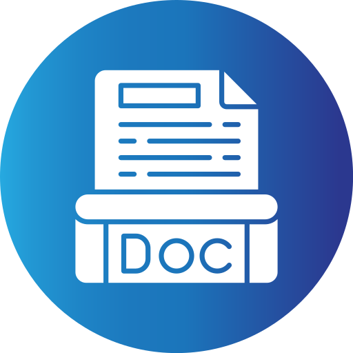 formato de archivo de documento icono gratis