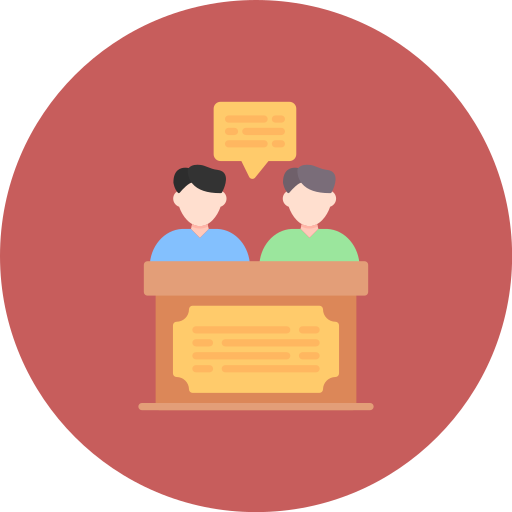 reunión icono gratis