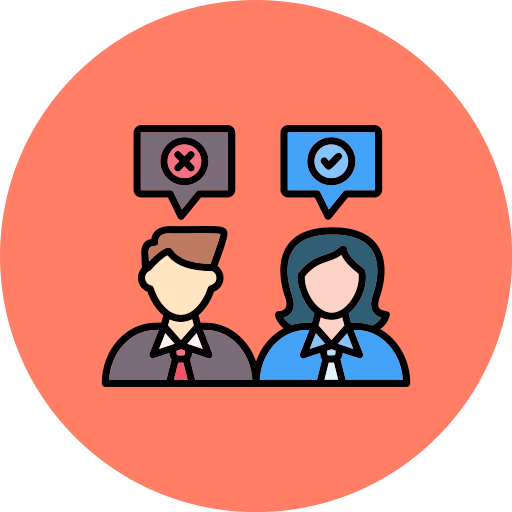 candidato icono gratis