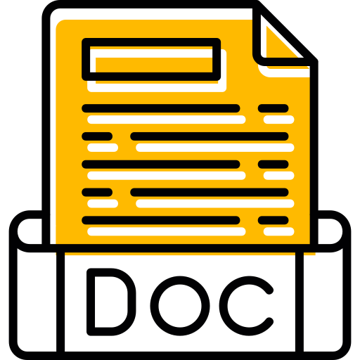 formato de archivo de documento icono gratis